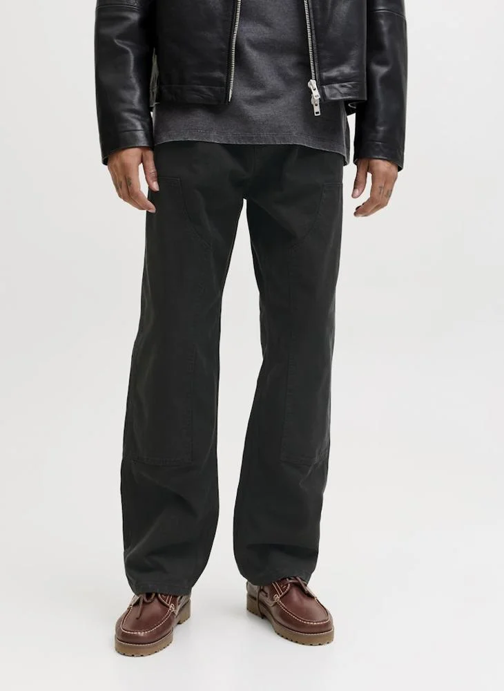 جاك اند جونز بنطلون واسع بجيوب الرسامين الخمسة